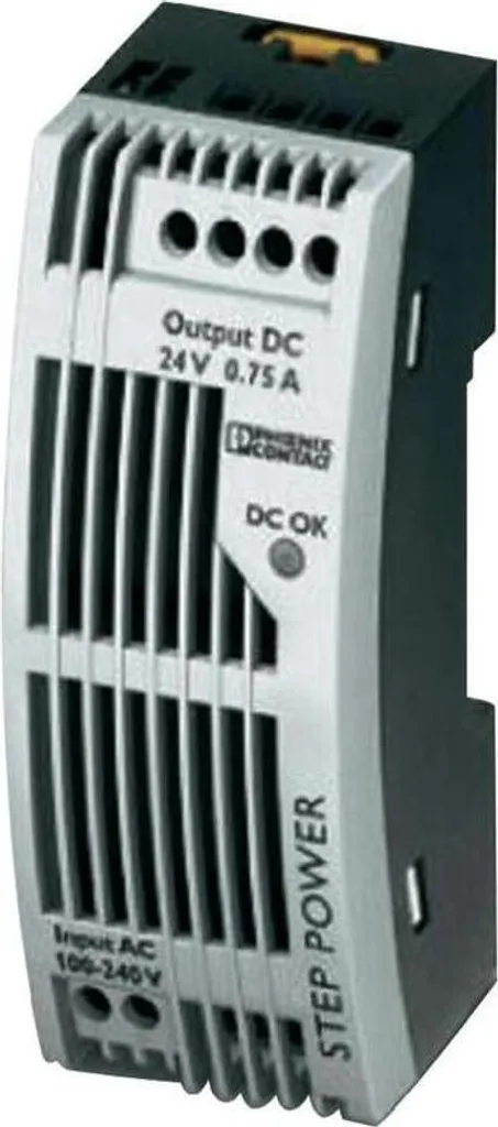 Phoenix Contact STEP-PS/1AC/24DC/0.75/FL - Alimentation rail DIN 24V 0.8A
