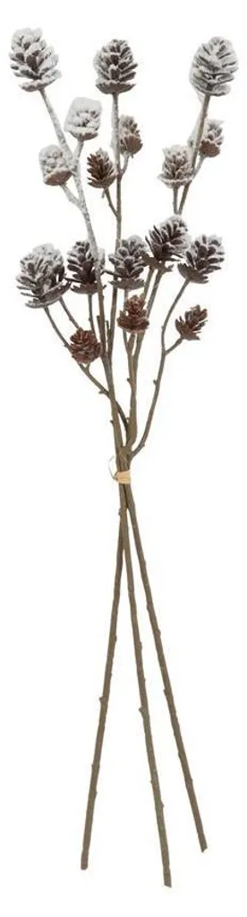 Branches de Larix marron 64 cm : Déco végétale sans entretien ni chute
