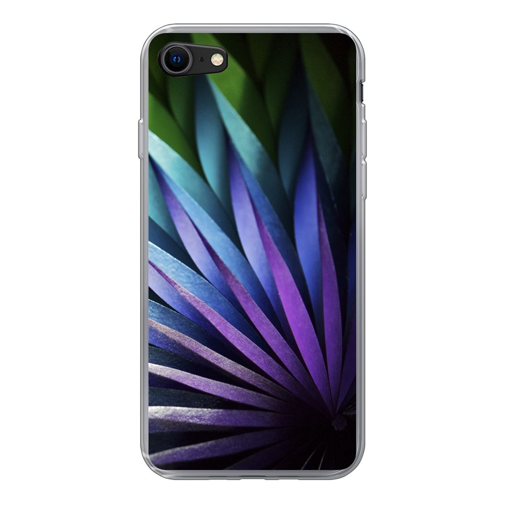MuchoWow® Handyhülle Schutzhülle Hülle für iPhone 8 Blumen Produktbild 