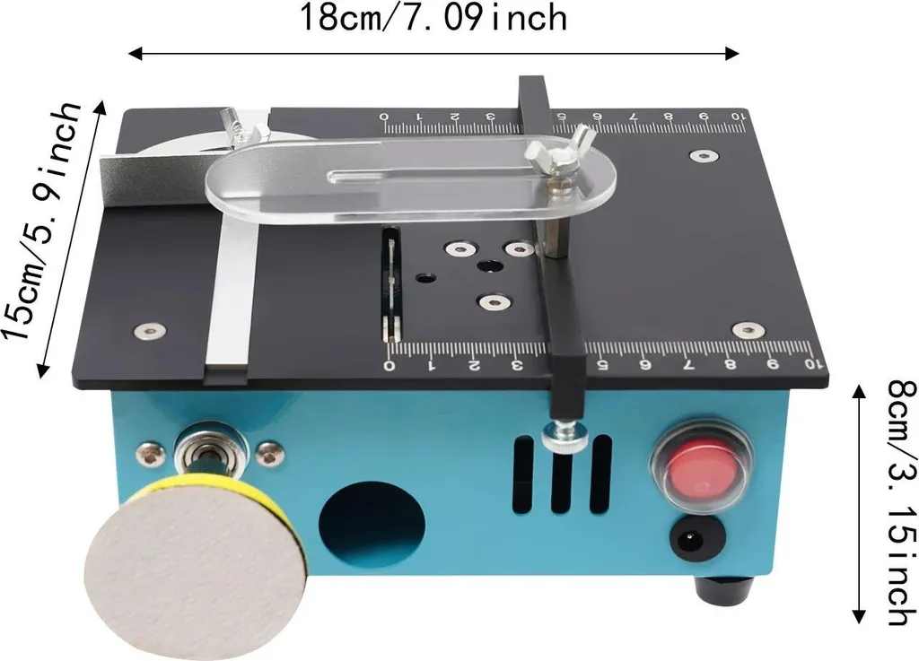 Scie Circulaire de Table Compacte pour Coupes Nettes sans Bavures - 2