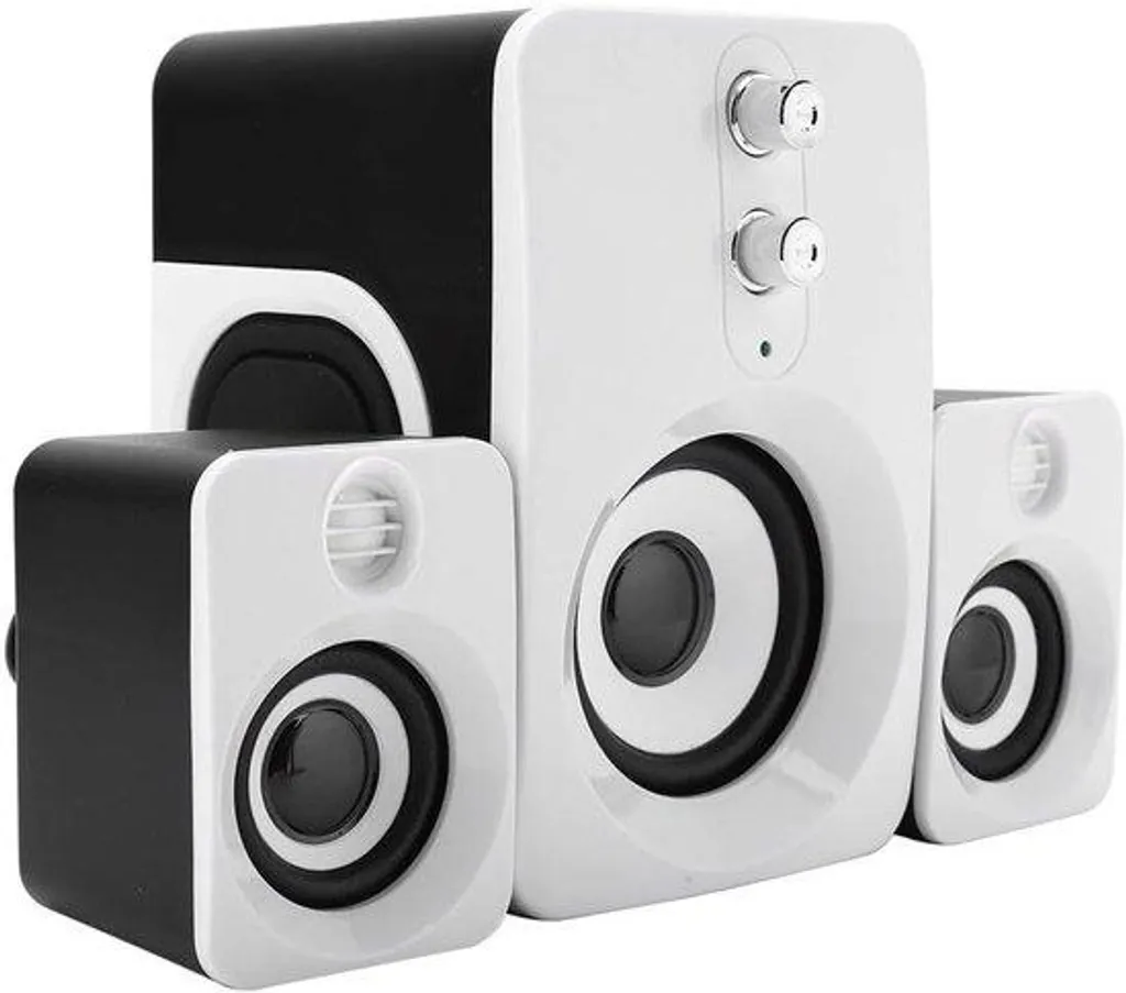 Kit Audio Multimédia 2.1 pour Ordinateur : Idéal Télétravail et Gaming