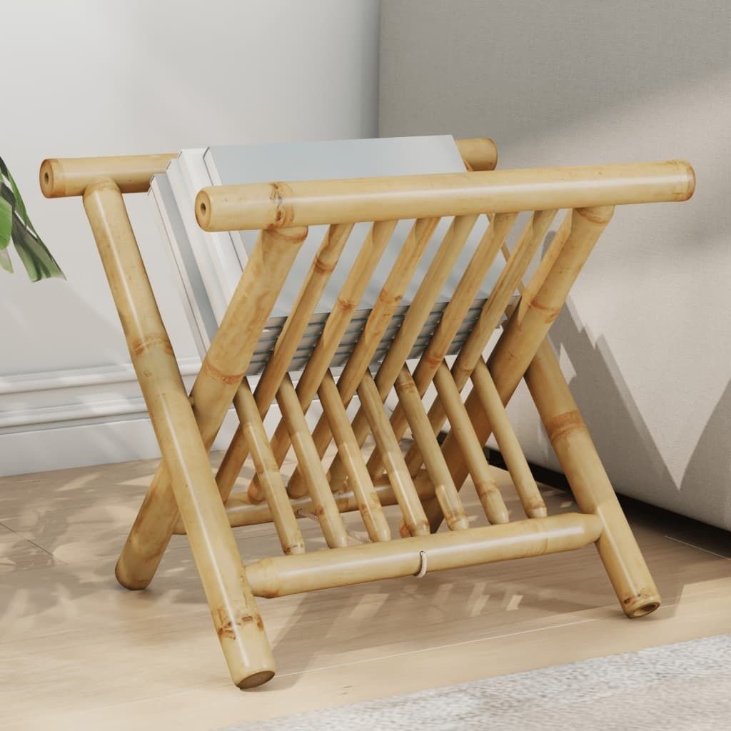 "im Angebot" Zeitschriftenständer 42x30,5x34,5 cm Bambus - Zeitungsständer CC16863