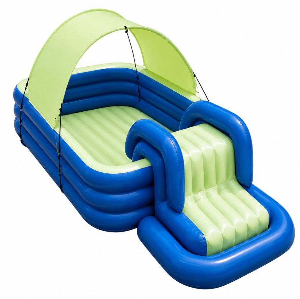 KIK KX2779: Area giochi gonfiabile per bambini con scivolo Immagine del prodotto 
