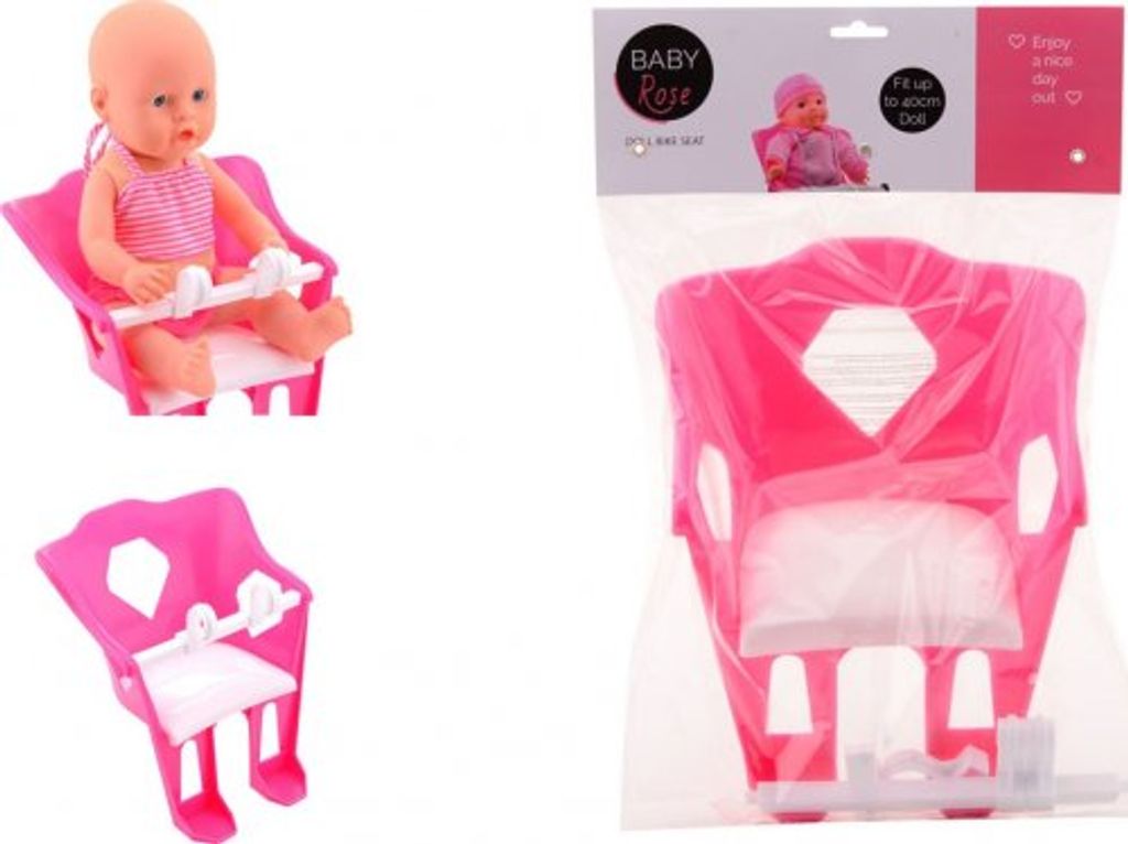 Fahrradsitz für Puppe Baby Rose Produktbild 