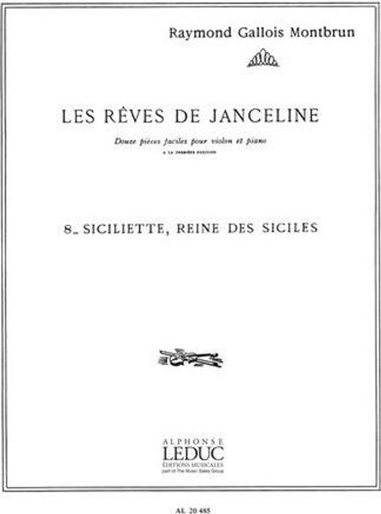 Les Reves De Janceline No.812 Pieces Faciles Pour