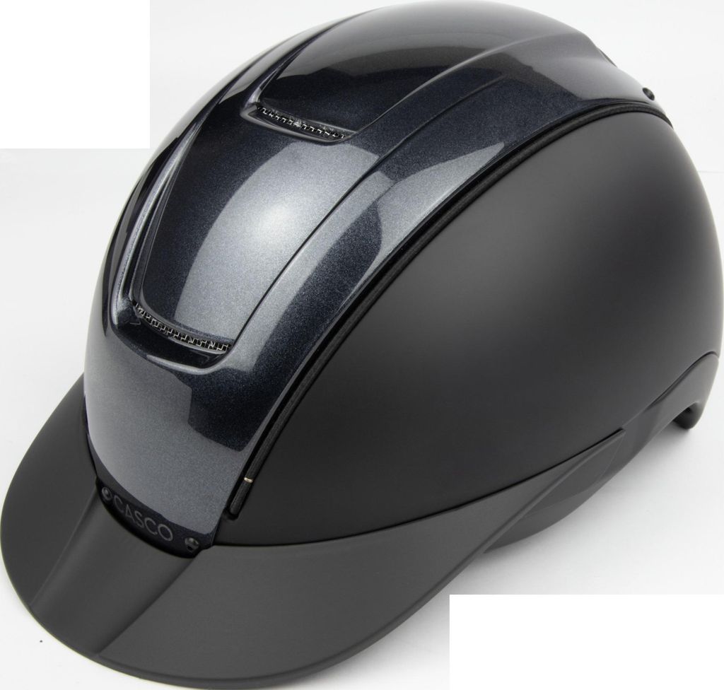 CASCO Duell Prime Schwarz Reithelm, Farbe:schwarz, Größe:51-54 cm