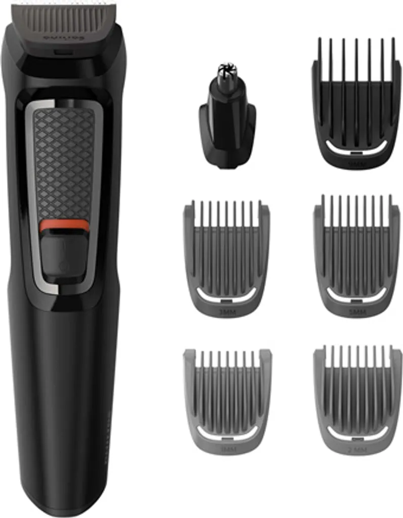 Philips MG3740/15 Multigroom: Regalo Ideale 9-in-1 Uomo Nero