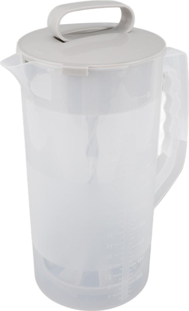 2000ML Manual Juice Extractor Blender Clear Scale Tight Lid Manual Fruit Juicer Blender für den Heimgebrauch
