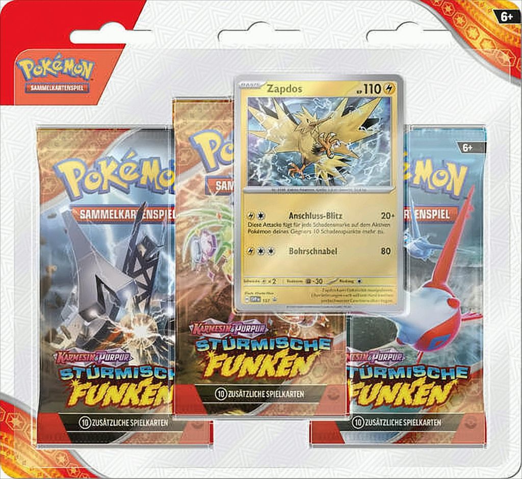 Pokémon Karmesin & Purpur - Stürmische Funken: Produktbild 