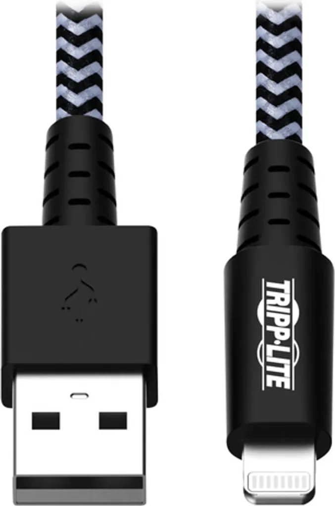 Câble Lightning vers USB robuste Tripp Lite pour iPhone et iPad de 3m