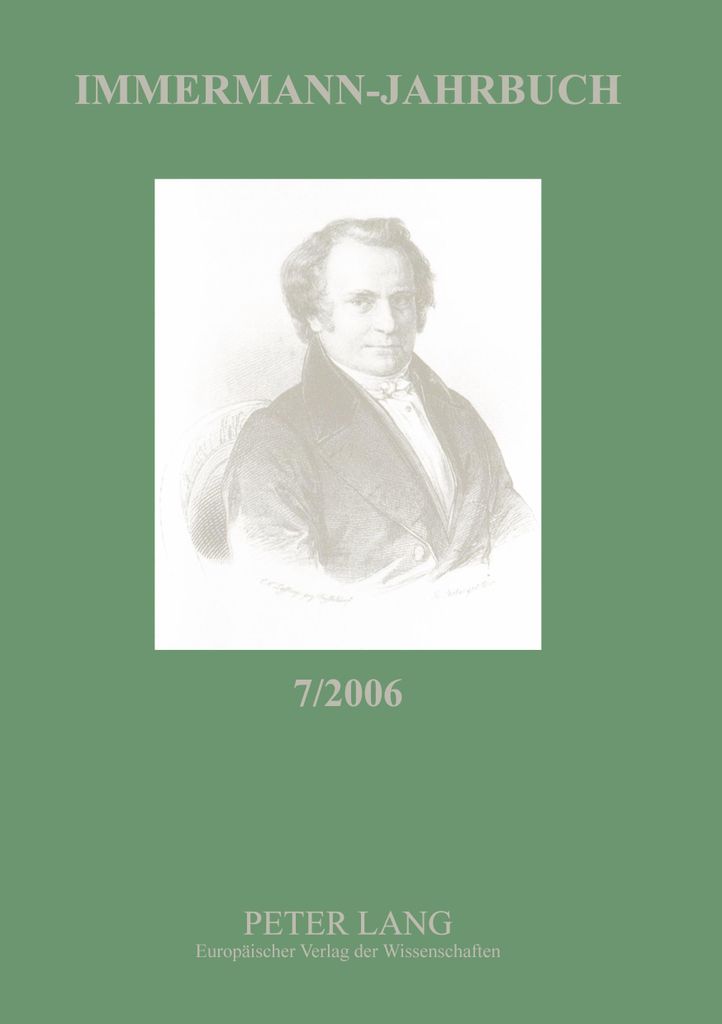 Immermann-Jahrbuch 7/2006