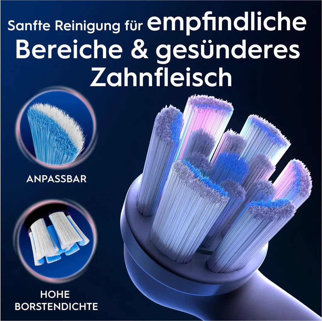 Set 2 Testine Oral-B iO Gentle Cleaning | Bianco | Originali e Delicate - 8