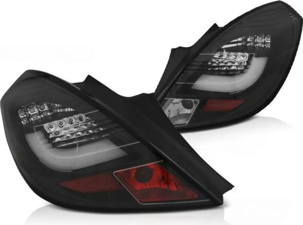 Feux arrière LED Opel Corsa D 3 portes anti-infiltration finition noir