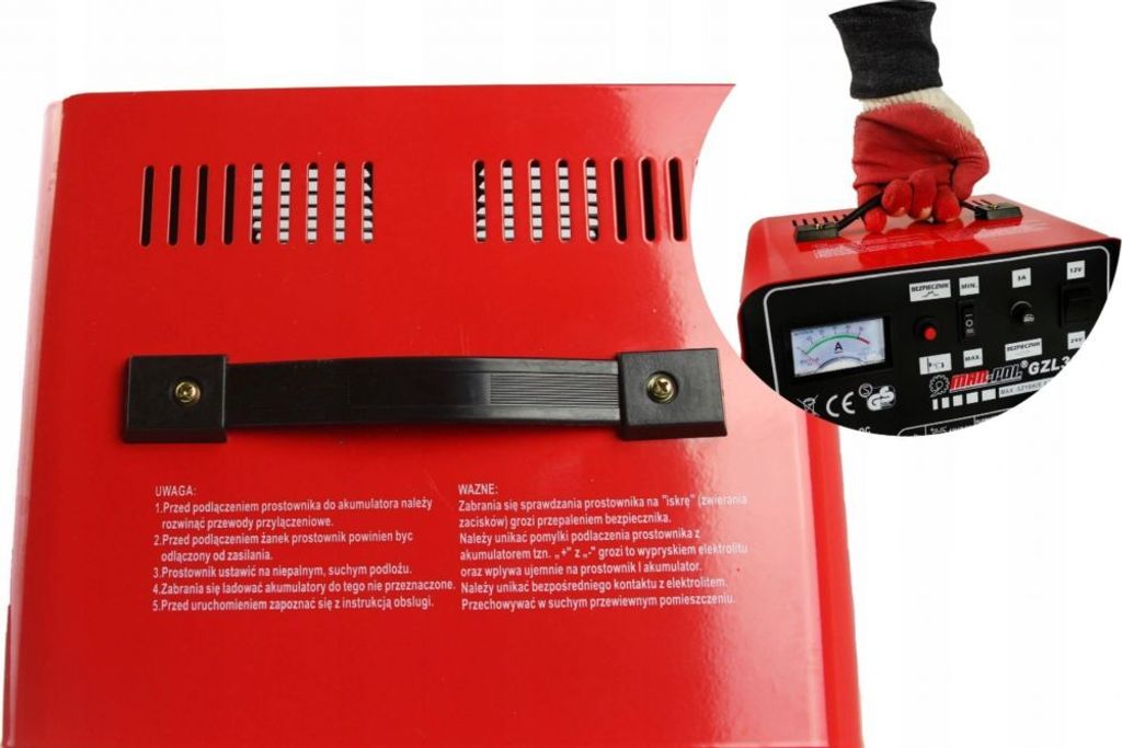 MAR-POL Nabíječka autobaterií 12/24V GZL-30 M82506 Obrázek produktu 6