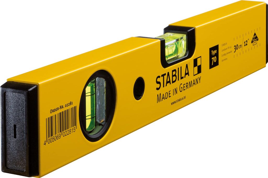 Niveaux à bulle Type 70 STABILA Image du produit 