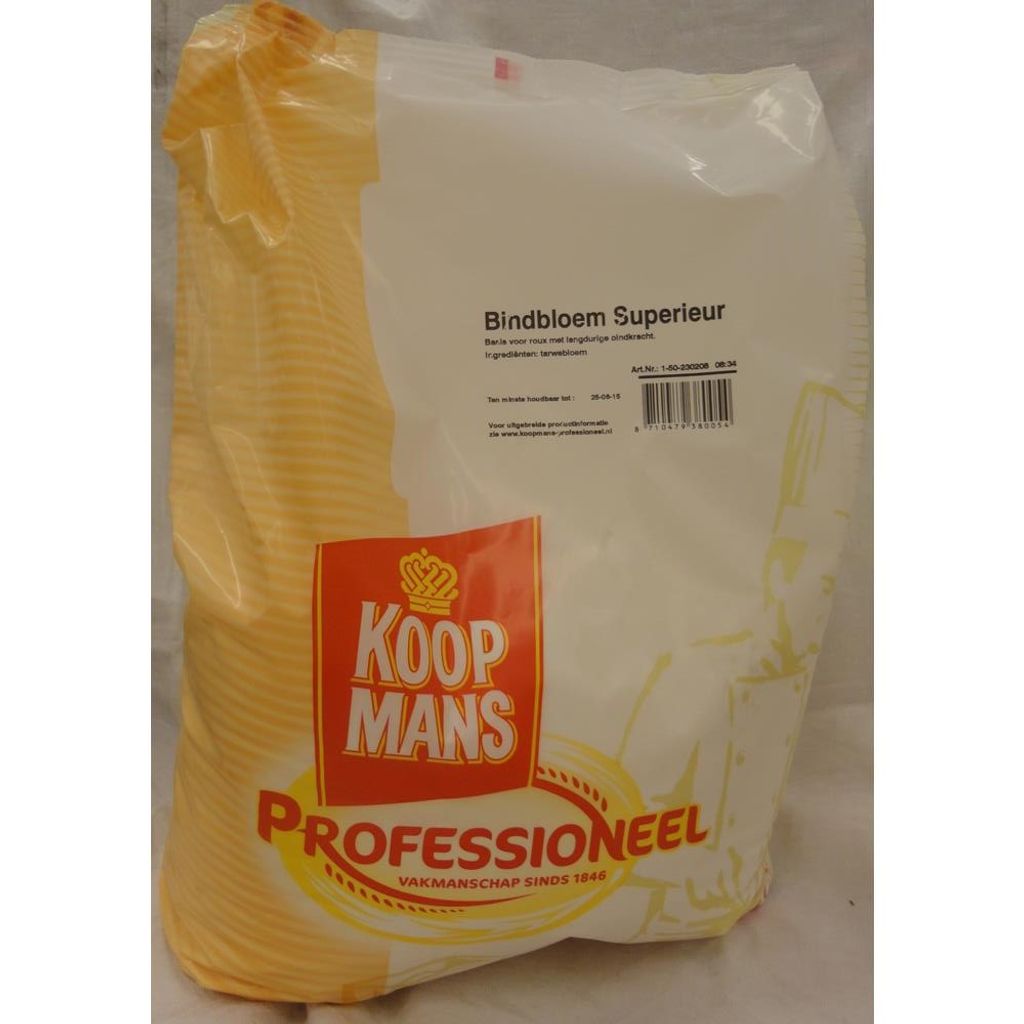 Koopmans Professioneel Bindbloem Superieur 5000g Packung (Premium Mehl Saucenbinder)