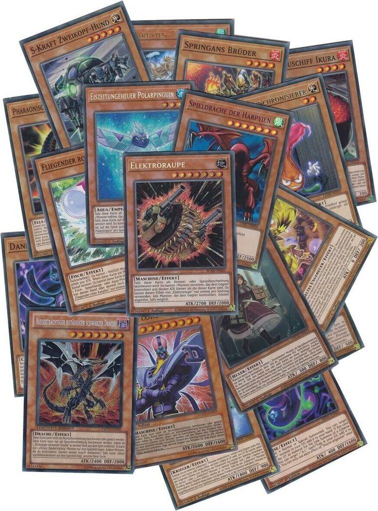 Yu-Gi-Oh! 30 verschiedene Effektmonster - Deutsch Produktbild 