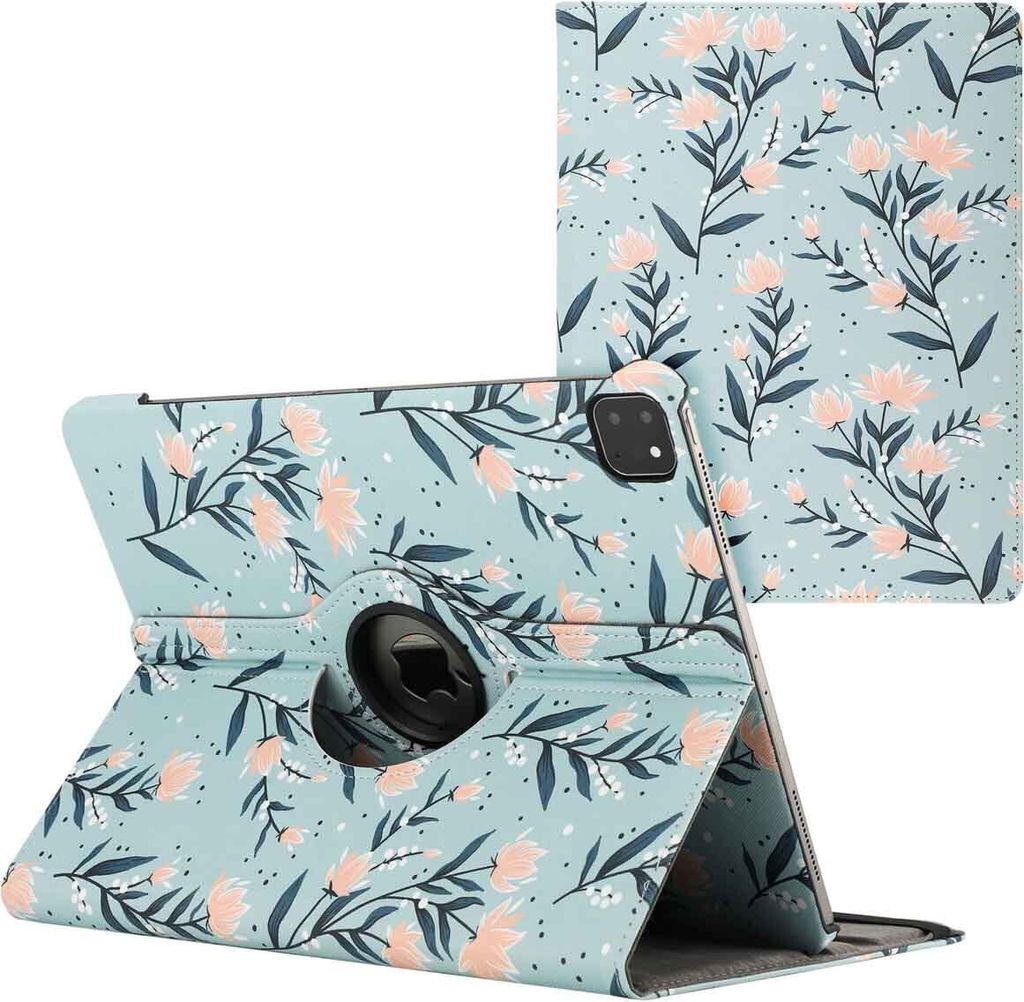 iPad Air 13 Zoll 2025 M3/ iPad Air 13 inch 2024 M2 Hülle: imoshion 360° Draaibare Design Bookcase 2.0