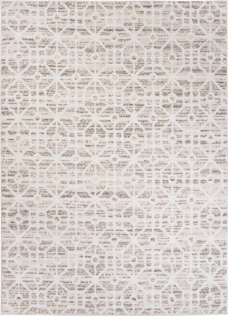 Beige Teppich Mazovia - Modern, Geometrisch - Teppich für Wohnzimmer, Schlafzimmer, Büro - 120 x 170 cm