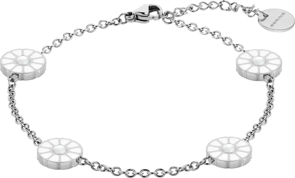 Bracelet Bering 647-15-180 Arctic Symphony en acier argenté pour femme