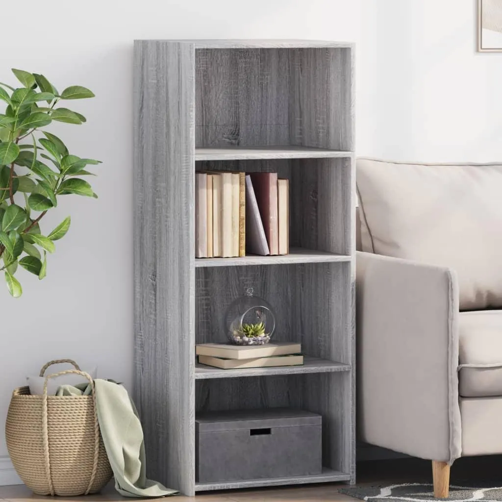 Credenza vidaXL Grigio Sonoma 50x41x124 cm - Mobiletto Salvaspazio