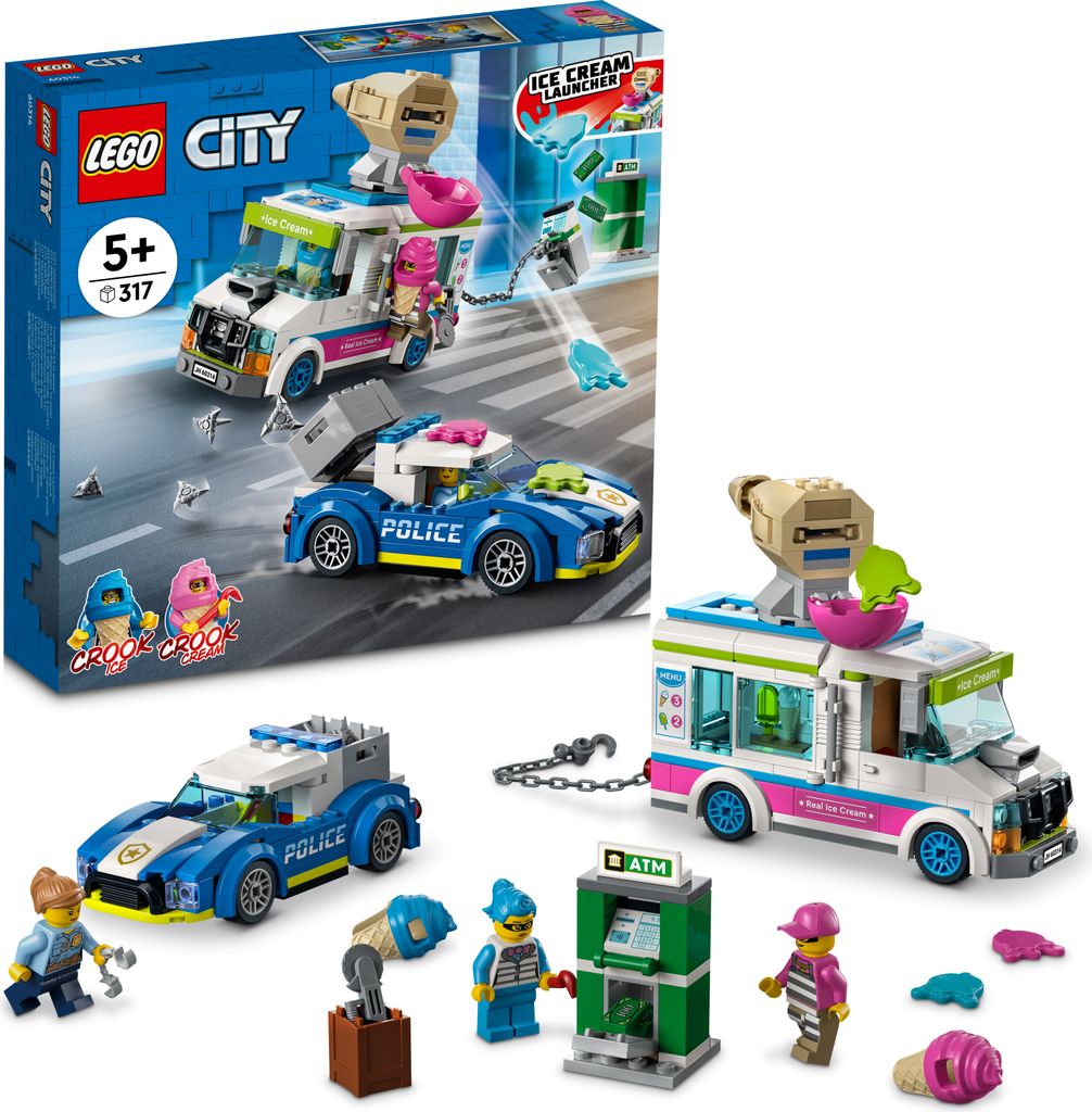 LEGO City Spielset Eiswagen-Verfolgungsjagd; 60314