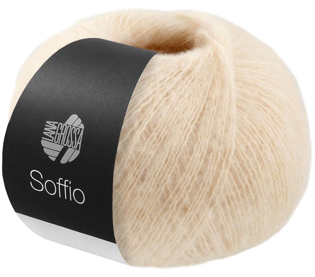 Lana Grossa - Soffio 0017 hellbeige Produktbild 
