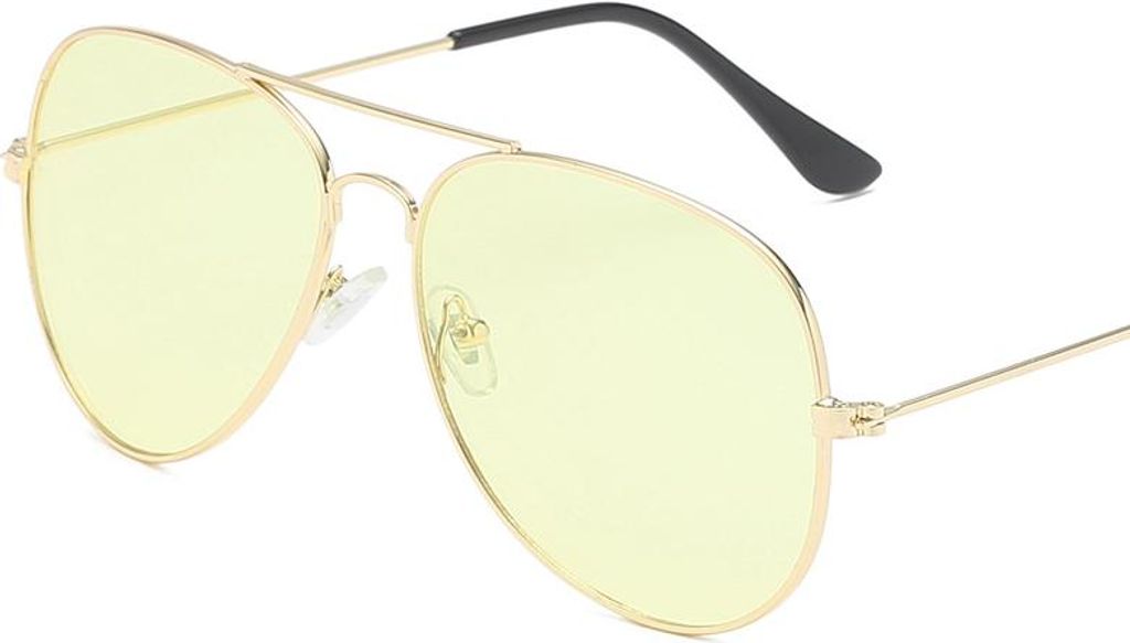 INF Polarisierte Nachtsicht-Sonnenbrille zum Autofahren Gold