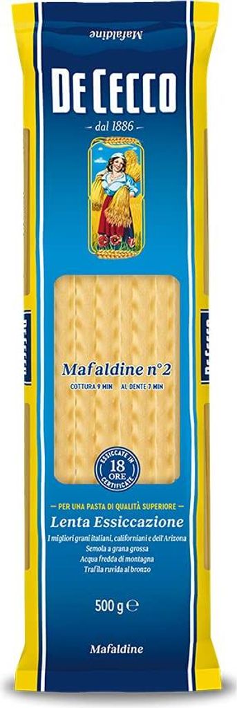 De Cecco Mafaldine No. 2 Pasta, 4er Pack (4 x 500 g) Produktbild 
