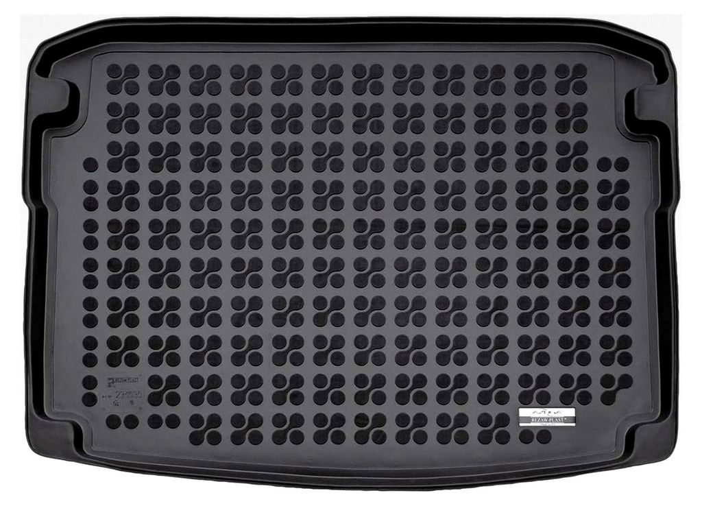 Gummi Kofferraumwanne Antirutsch passend für Skoda Karoq ab 2017 (vertiefter Boden, ohne Varioflex)