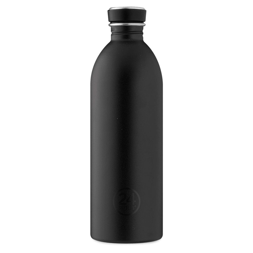 24Bottles Urban Bottle 1lt Stone Tuxedo Black Produktbild 