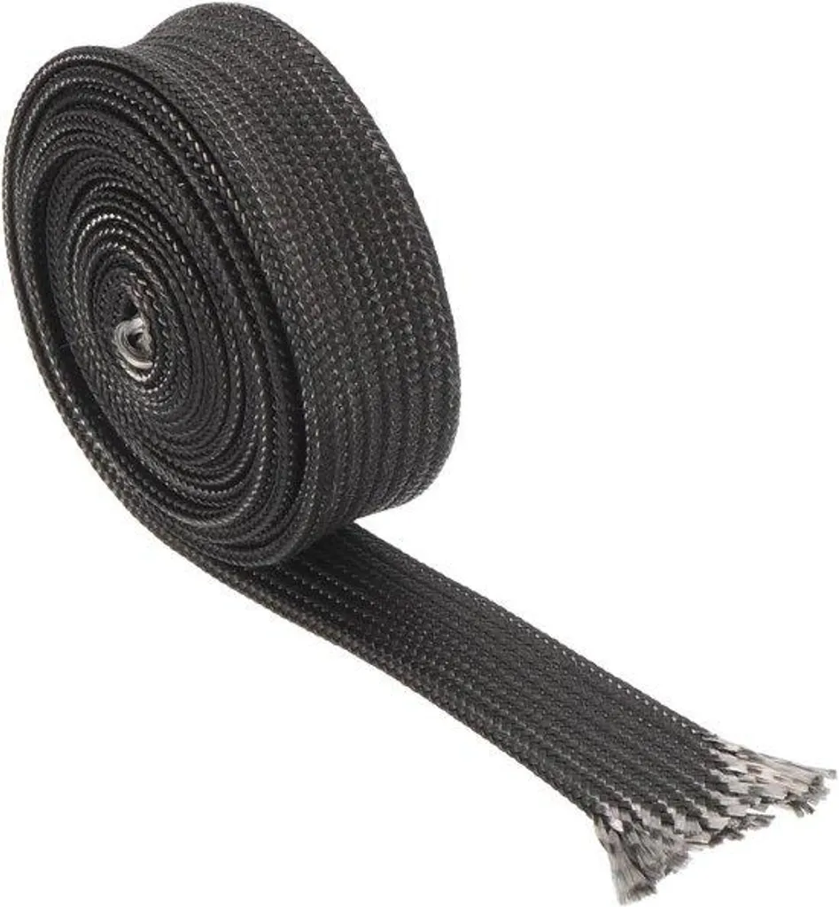 Évitez la surchauffe moteur avec ce manchon thermique noir pour durite