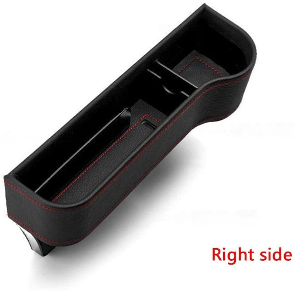 Hokyzam Autositz Organizer Aufbewahrungsbox Autoablage Lückenfüller JL27 Autositz Seitentaschen mit 2 USB Ladeanschluss Sitzaufbewahrung