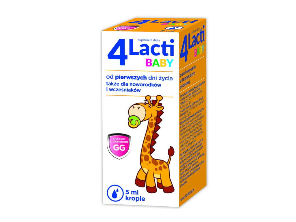 A product box for baby drops.