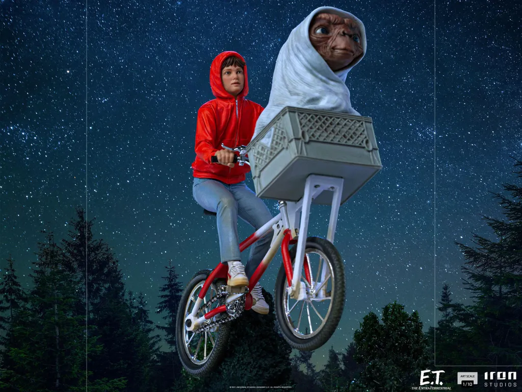 Statue E.T. l'Extraterrestre Durable 24 cm Détails Haute Précision