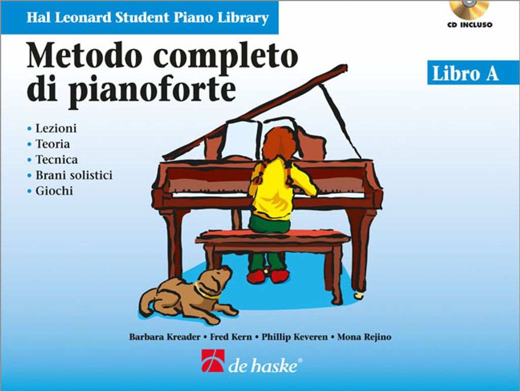 Barbara Kreader, Metodo completo di Pianoforte Libro A Klavier Buch + CD