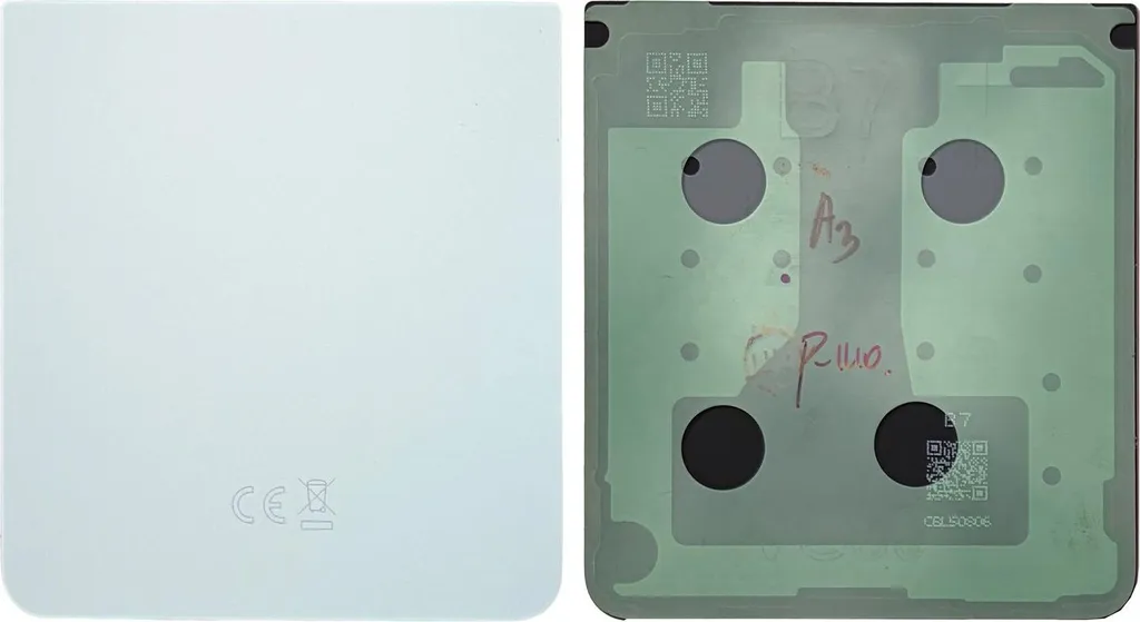 Vitre arrière pour Samsung Galaxy Z Flip7 Menthe GH82-37594E de rechange