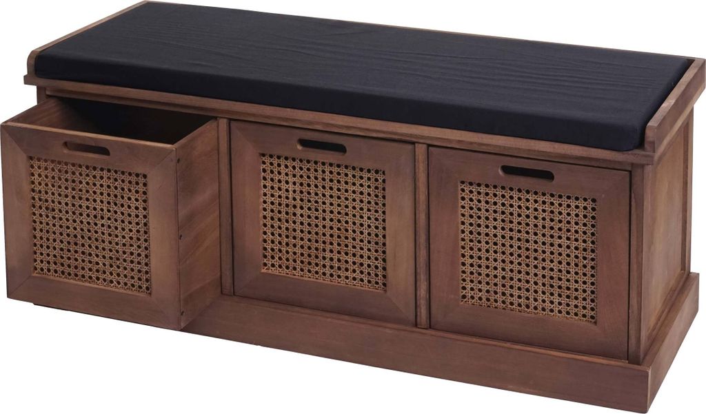 Sitzbank MCW-J49, Polsterbank Garderobenbank, Kissen Produktbild 