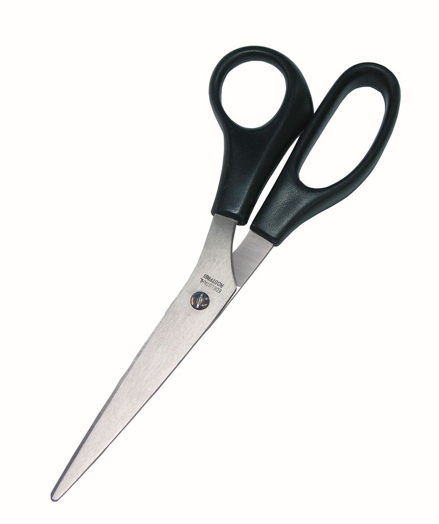 WEDO Papierschere schwarz 16,0 cm Produktbild 