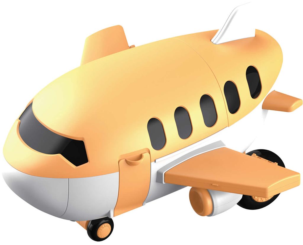 Luna Flugzeug Küche Kinder Spielset 38-tlg. Spielküche m. Koch-/Küchen Utensilien
