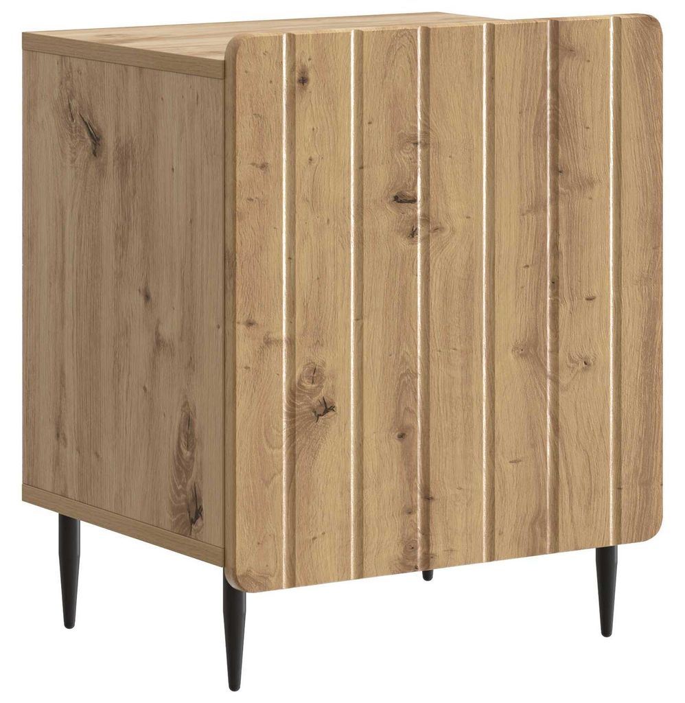vidaXL Nachttisch Artisan-Eiche 43 x 34,5 x 52 cm Holzwerkstoff
