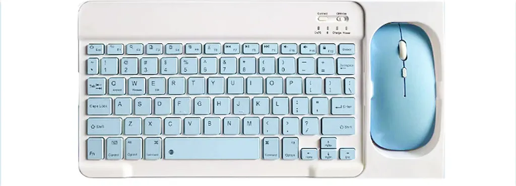 Set Tastiera e Mouse Bluetooth Blu Cielo INF: Eleganza e Produttività