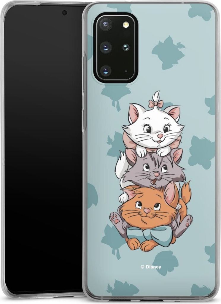 DeinDesign Slim Hülle für Samsung Galaxy S20 Plus 5G Silikon Case Ultra Dünn Handyhülle Aristocats Disney Katze