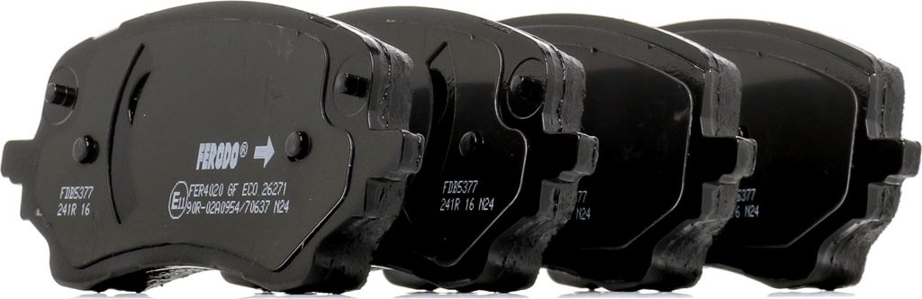 Bremsbelagsatz, Scheibenbremse FERODO FDB5377