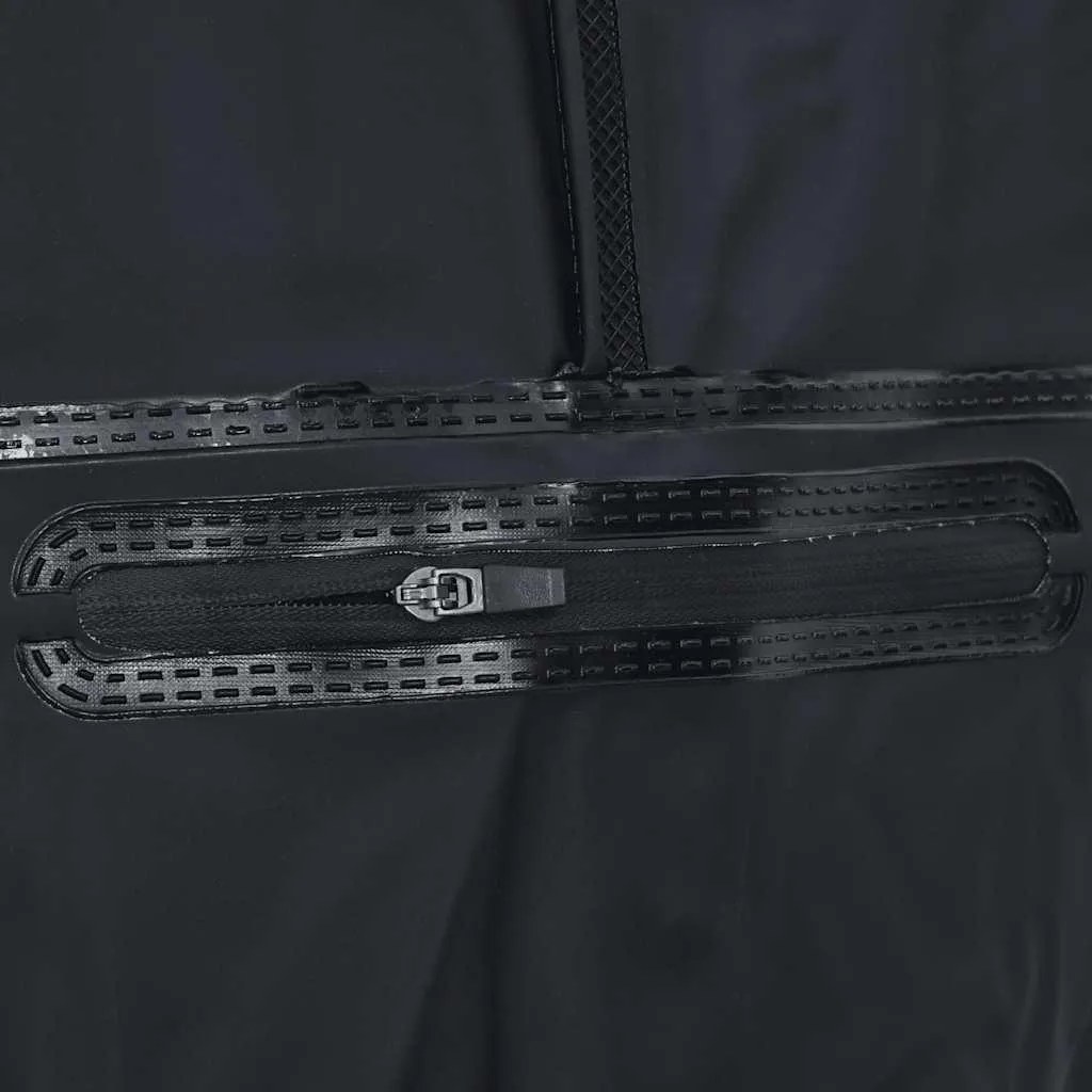Waders Taille 42 Noir avec Bottes Soudées et Ceinture de Sécurité