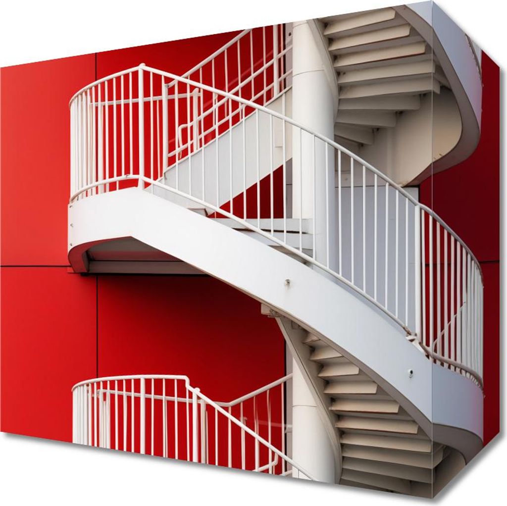 Bild 20x20cm Treppe zum Himmel