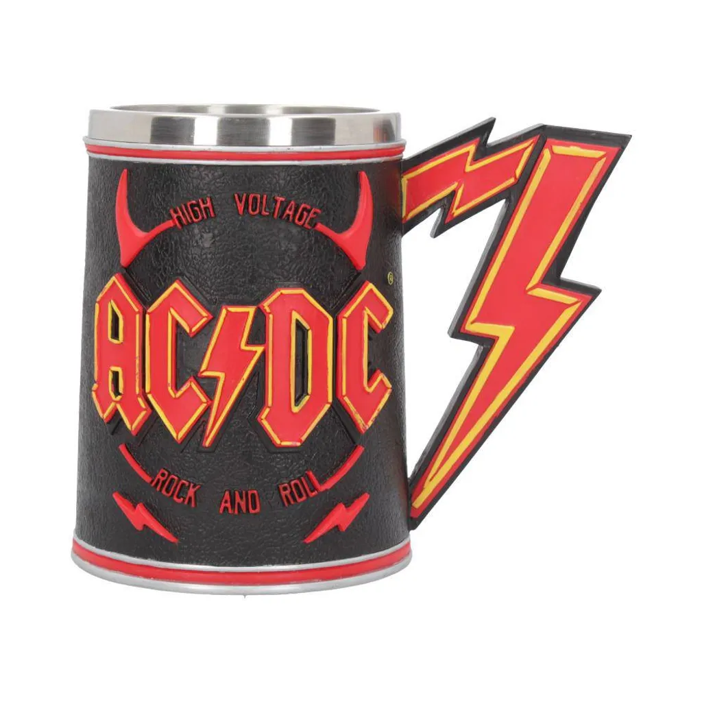 Nemesis Now AC/DC Logo Tankard Chope NEMN-B4295N9 Design Rock 16cm