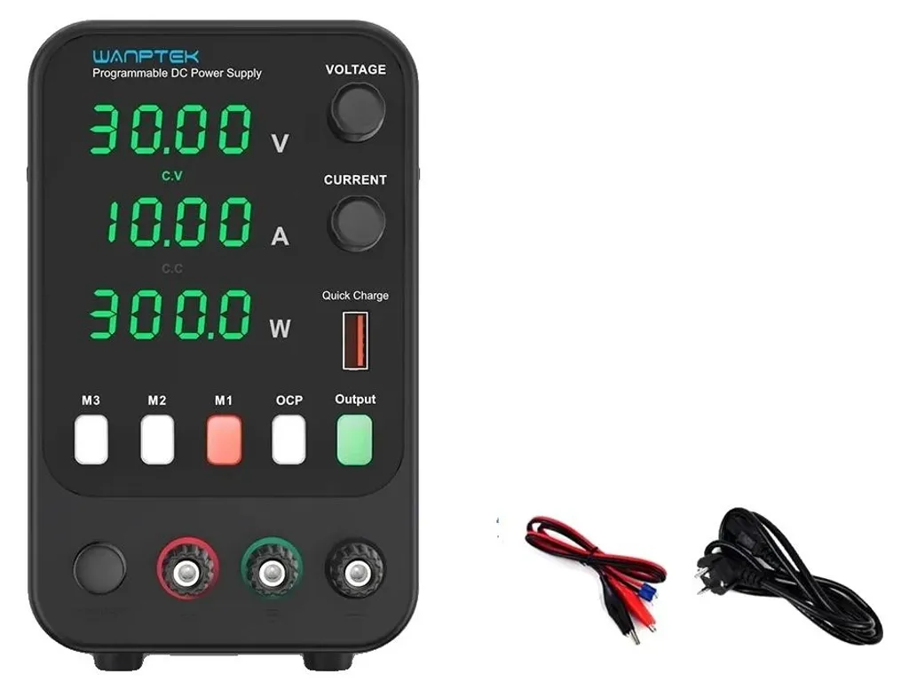 Alimentation courant continu 30V 10A avec fonction mémoire de données