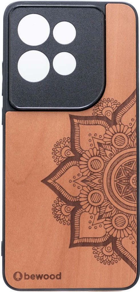 Bewood Holzhülle für Motorola Edge 50 Neo MANDALA APPLE BAUM