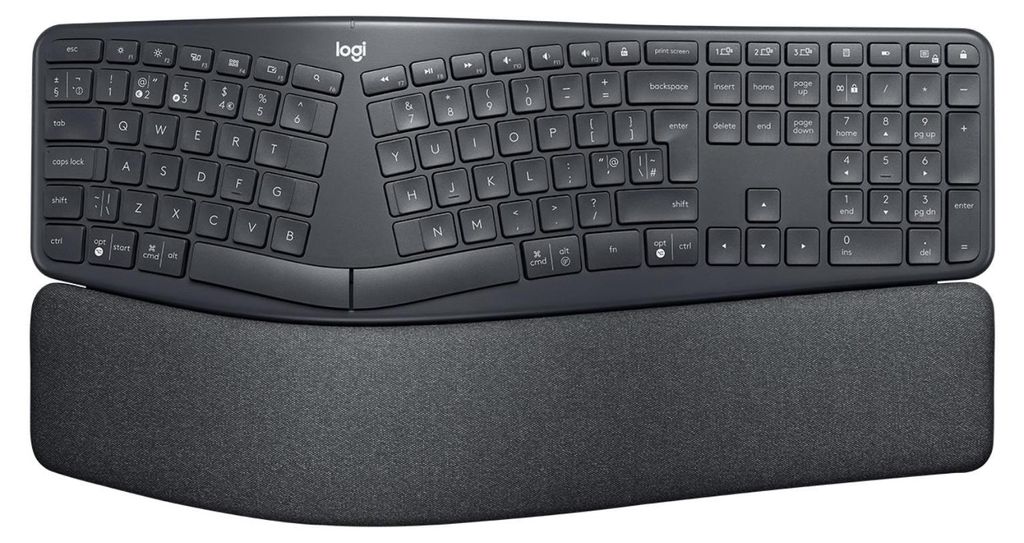 Logitech ERGO K860 - Clavier - sans fil - 2.4 GHz, Image du produit 